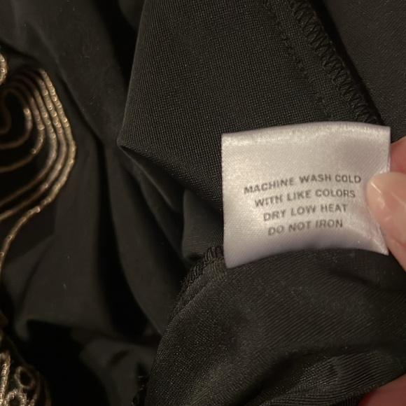 NWT Ranch & Home COWGIRL UP WOMEN'S FRINGE BLACK CARDIGAN SWEATER XL - Picture 5 of 5